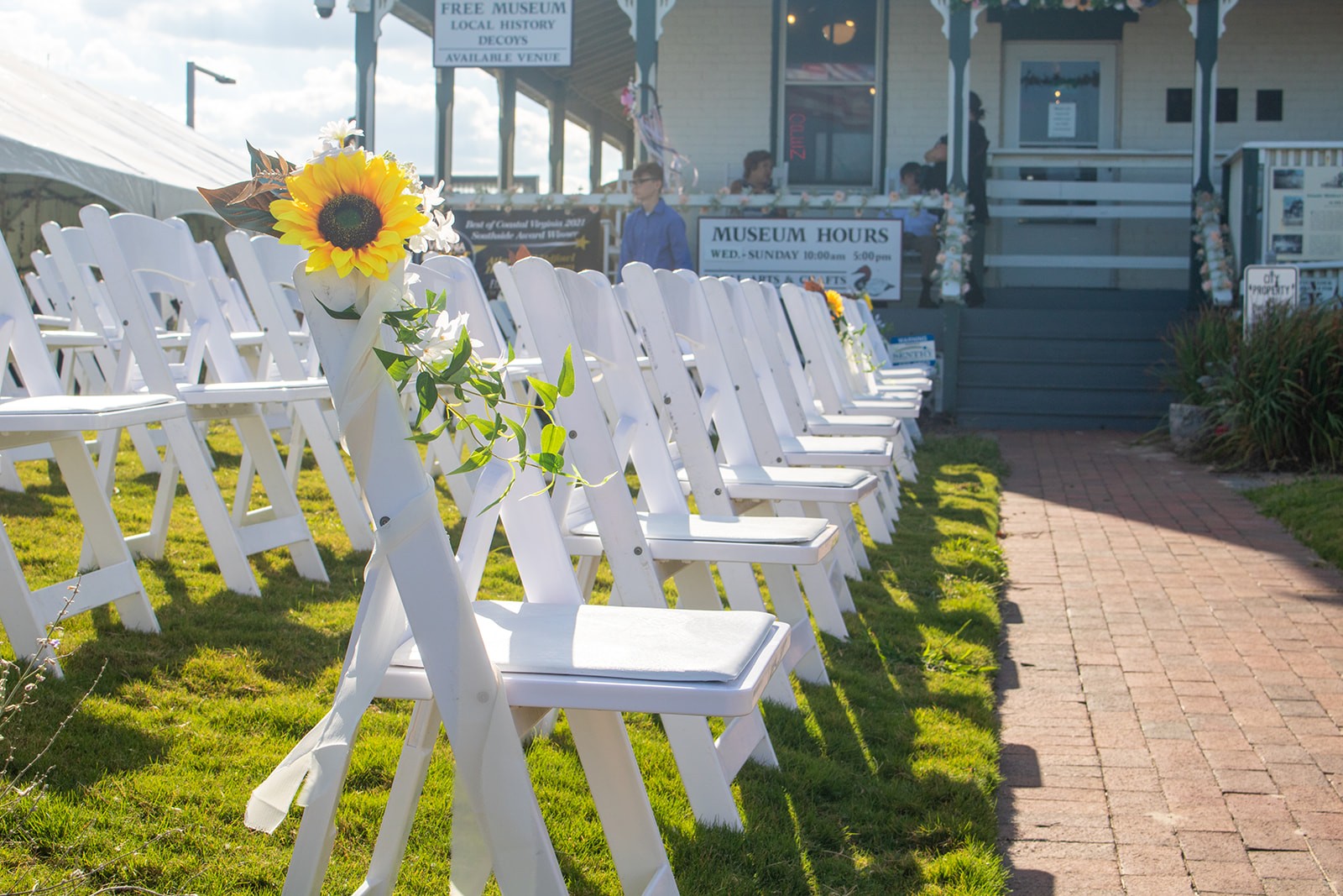 Salute to Heroes 2021 chairs